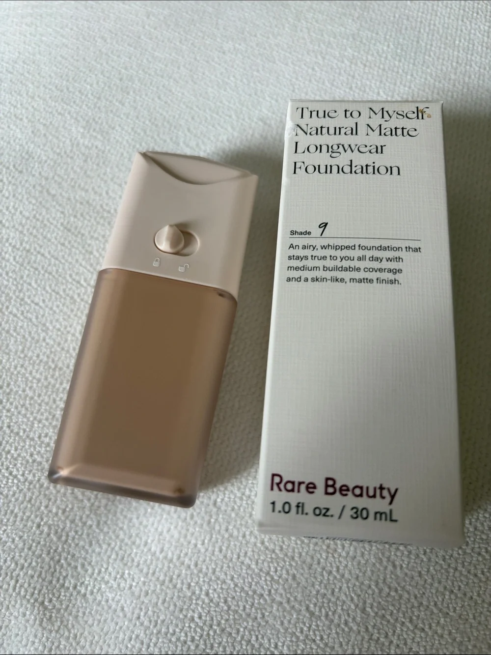Rare Beauty True to Myself Foundation - shade 9 light neutral